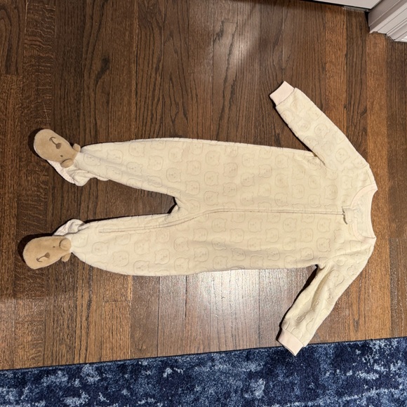 Infant Baby GAP Brannan Bear Footie Onesie Fleece Toddler 18-24 Months Cozy Zip - Picture 2 of 4